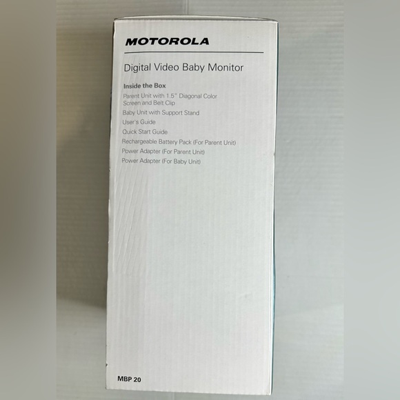 Motorola Digital Video baby Monitor 1.5’ LCD, 2-Way/ WIRELESS-NEW W/box no tags - Picture 6 of 11